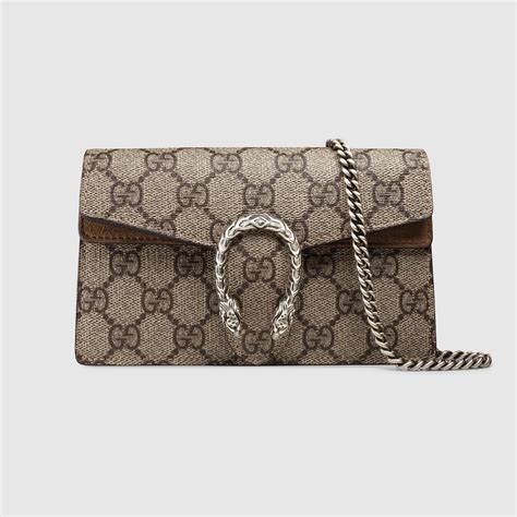 gucci dionysus gg supreme mini chain shoulder bag|dionysus gg small rectangular bag.